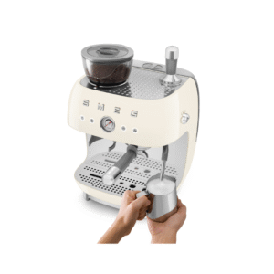 Smeg Espresso Machine – Cream (EGF03CREU)